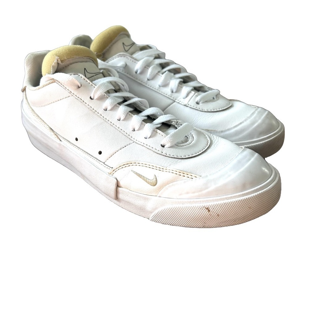 Nike Drop Type LX Tripple White CU2279-100 youth Size 6.5Y